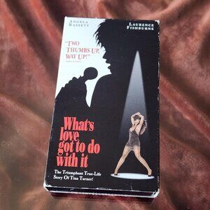 What's Love Got To Do With It - 1993 - VHS tape.